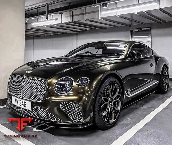 BENTLEY GT MATT BRONZE RAZOR WHEELS