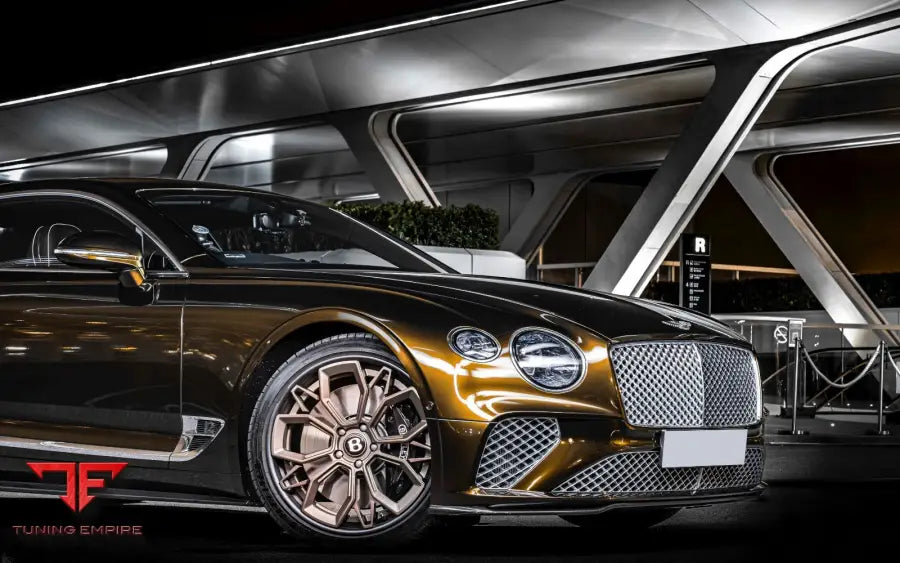 BENTLEY GT MATT BRONZE RAZOR WHEELS