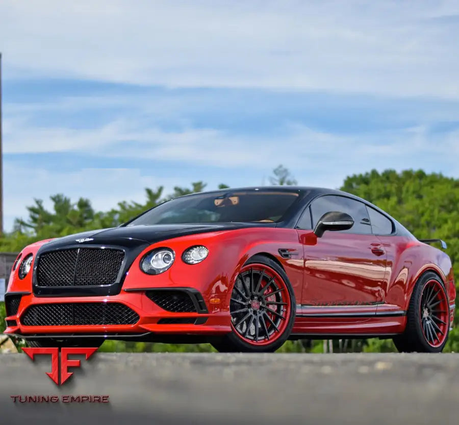 BENTLEY GT SUPERSPORT STRASSE FORGED SV15T CONCAVE FS WHEELS