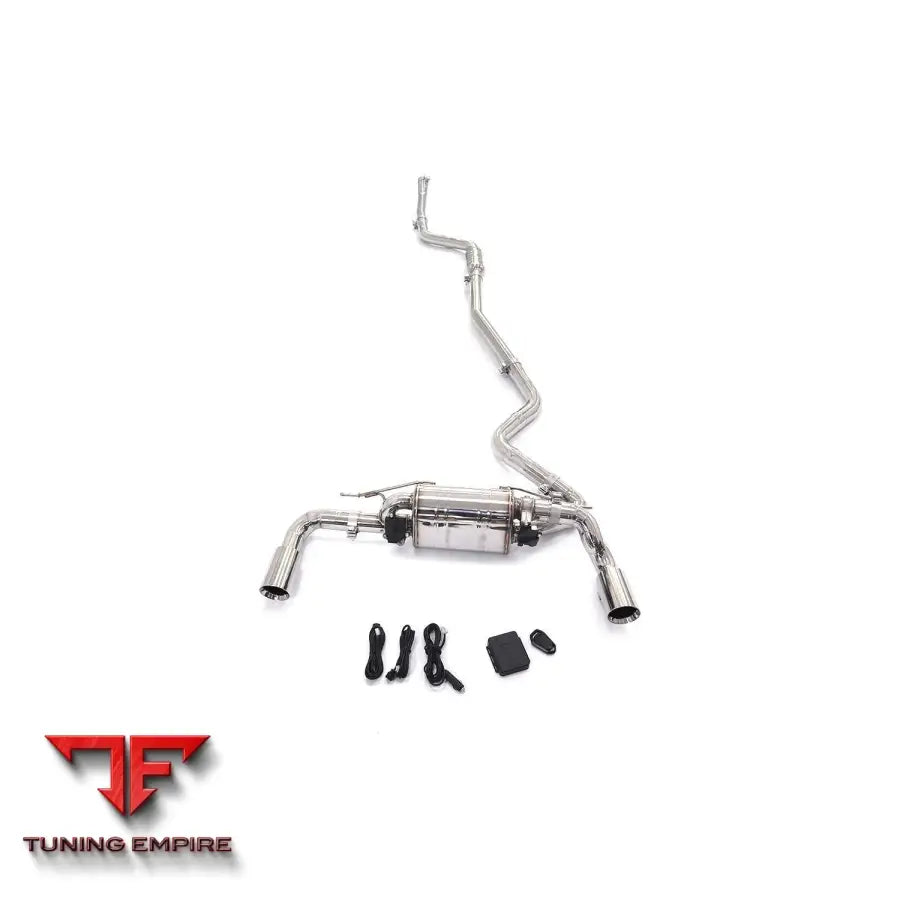 BMW 1 SERIES 116i F20 STAINLESS STEEL CATBACK RAZOR EXHAUST WITH MUFFLER VALVE