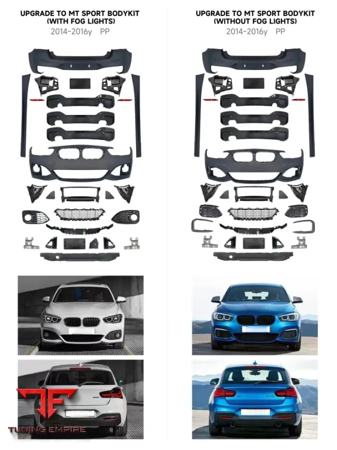 BMW 1 SERIES F20 MT SPORT BODY KITS 2014~2016y