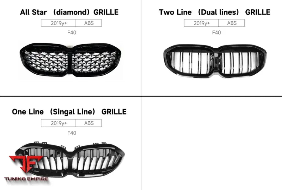 BMW 1 SERIES F40 GRILLE 2019y+