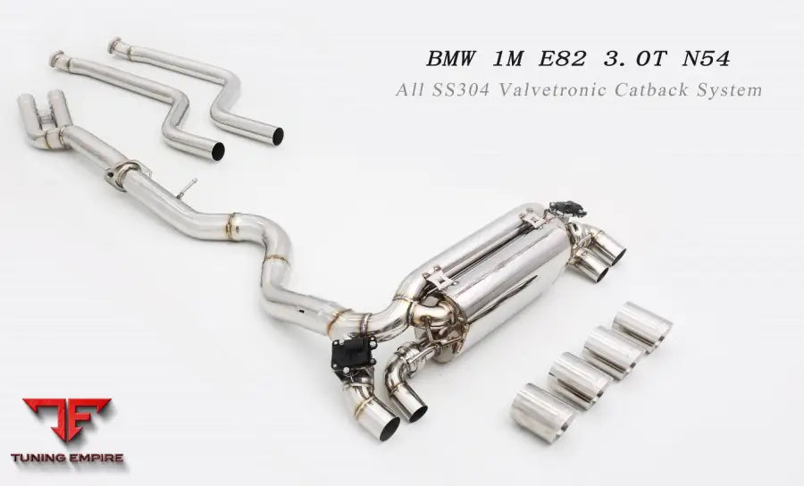 Bmw 1M All Ss304 Valvetronic Exhaust System