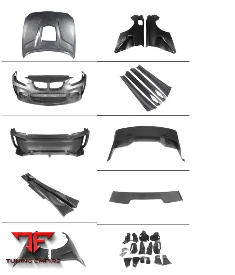 BMW 2 SERIES F22 + M2 F87 WIDE BODY KIT BSD