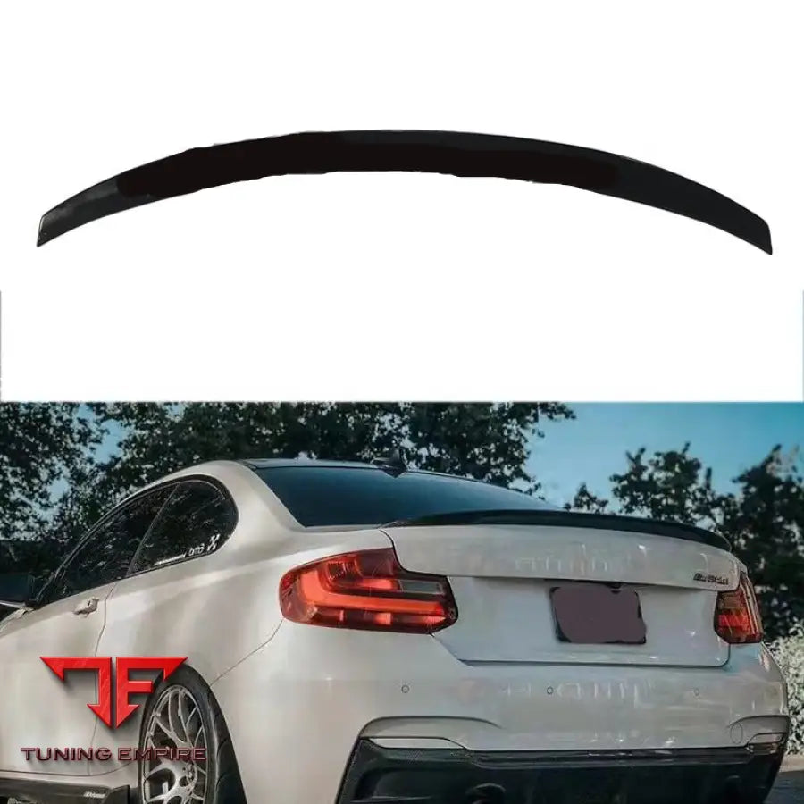 BMW 2 SERIES F22 MP STYLE CARBON REAR TRUNK LIP SPOILER 2013Y