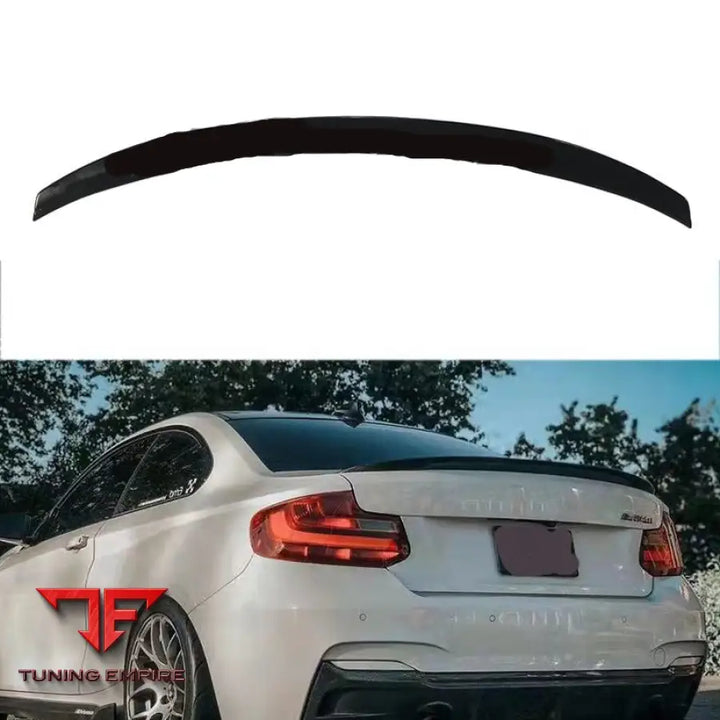 BMW 2 SERIES F22 MP STYLE CARBON REAR TRUNK LIP SPOILER 2013Y