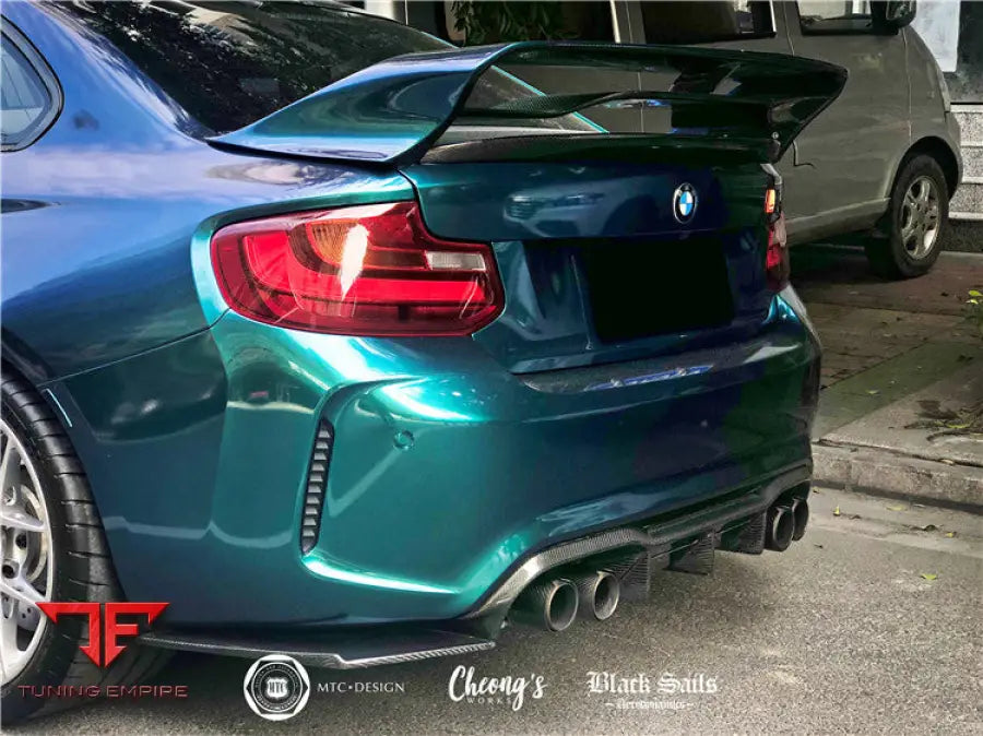 Bmw 2 Series & M2 F22 F87 Vr Style Trunk Spoiler Bsd