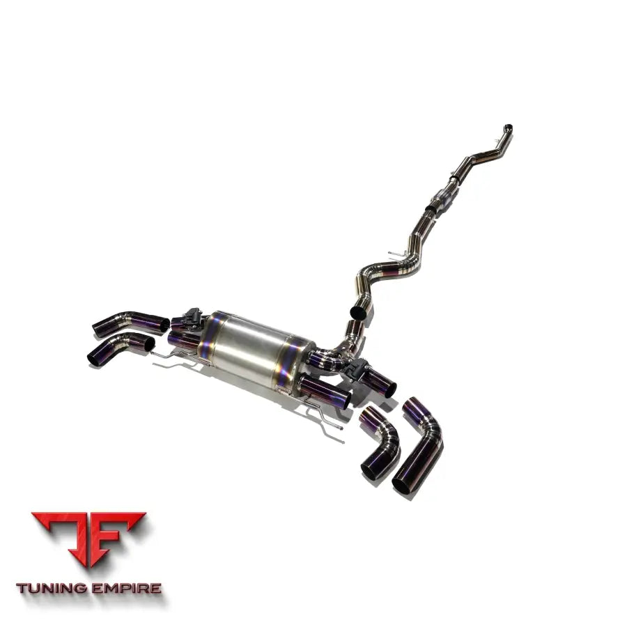 BMW 3 SERIES 320i G20 G28 TITANIUM CATBACK RAZOR EXHAUST WITH MUFFLER VALVE