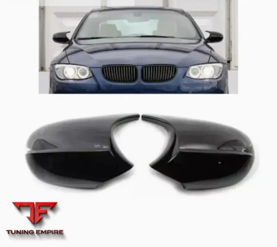 BMW 3 SERIES E90 GLOSS BLACK REAR SIDE MIRROR COVER TRIM