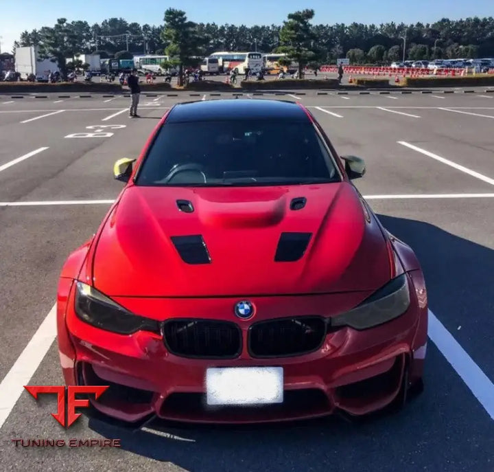 BMW 3-SERIES F30/F31 CARBON FIBER HOOD BONNET 2012-2020Y