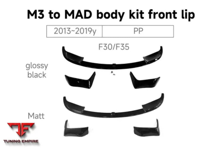 BMW 3 SERIES F30/F35 M3 BODY KIT 2013~2019y