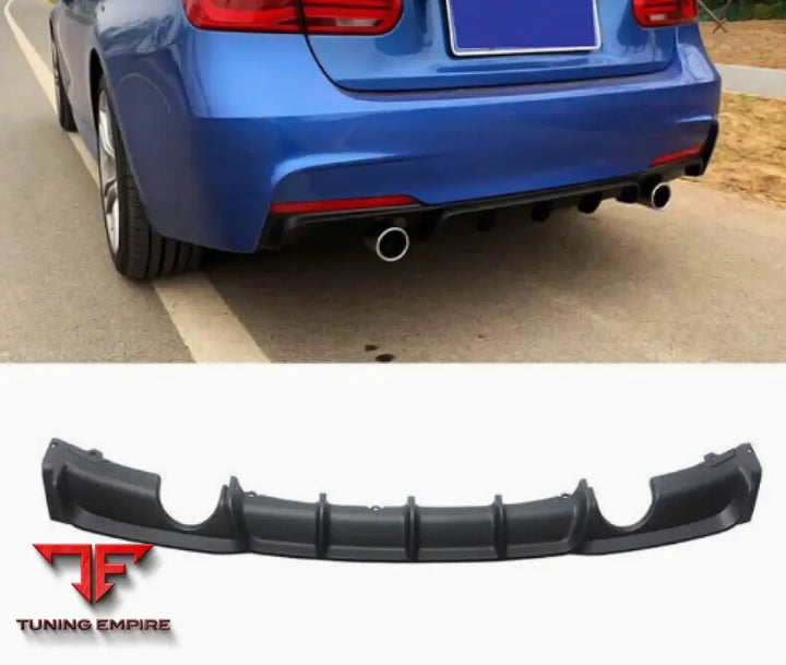 BMW 3 SERIES F30 MP GLOSS BLACK REAR DIFFUSER