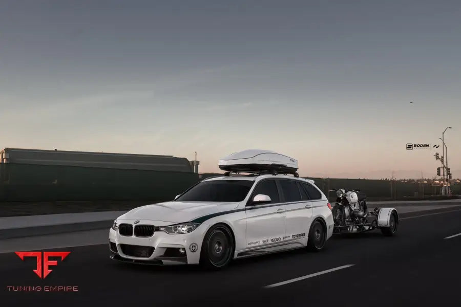 BMW 3-SERIES FORGED WHEELS AND EXHAUST SYSTEM