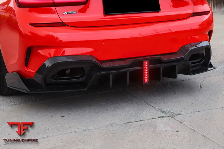 Bmw 3 Series G20&G28 Bkss Style Carbon Fiber Rear Diffuser Bsd
