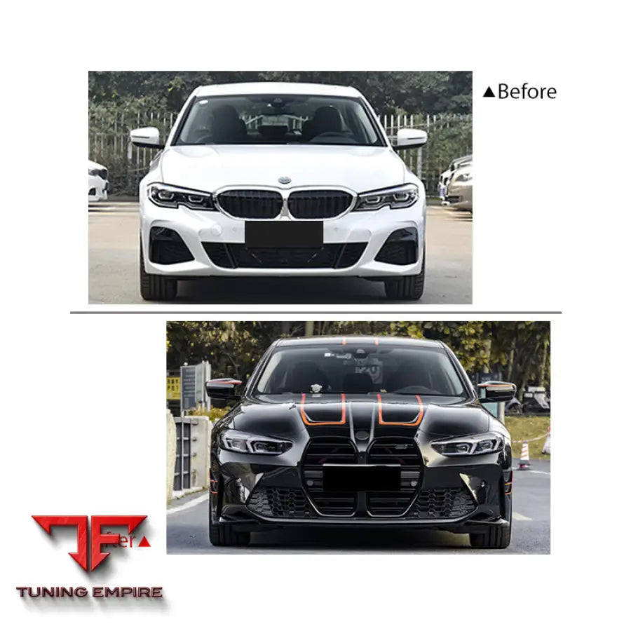 BMW 3 SERIES G20/G28 UPGRADE TO M3 BODY KIT 2020-2022Y