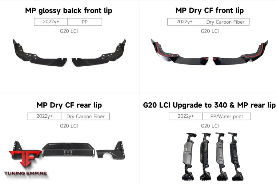 BMW 3 SERIES G20 LCI PARTS 2022y+