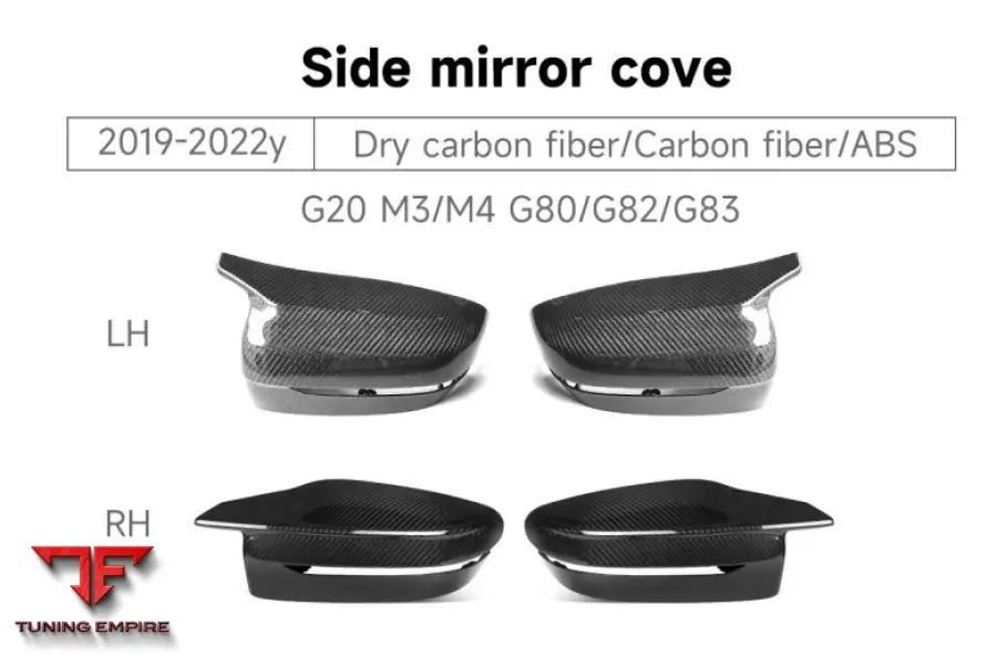 BMW 3 SERIES G20 M3/M4 G80/G82/G83 SIDE MIRROR COVER 2019-2022y