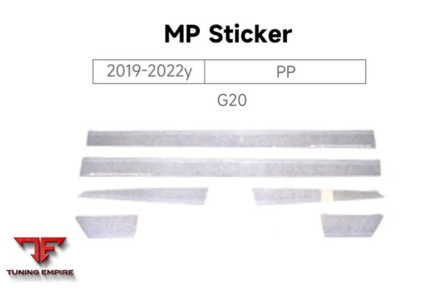 BMW 3 SERIES G20 MP PARTS 2019-2022y