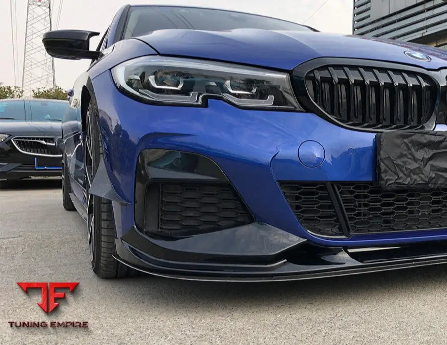 BMW 3 SERIES G20 MP STYLE CARBON FIBER CANARDS 2019Y
