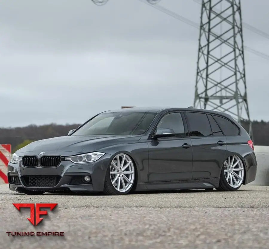 BMW 335i WAGON VOSSEN VFS10 SILVER METALLIC WHEELS