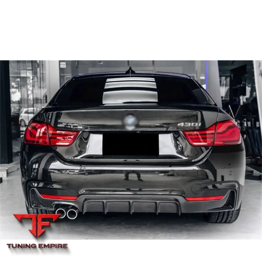 BMW 4 SERIES F32 F36 MP STYLE REAR DIFFUSER 2013 2018Y