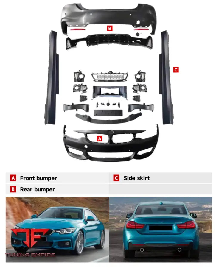 BMW 4 SERIES F32/F36 MT BODY KIT SEDAN 2013-2019y