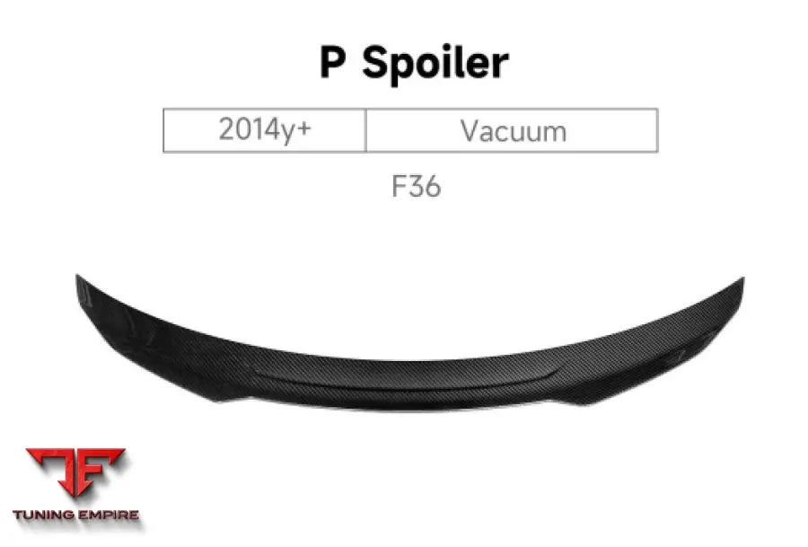 BMW 4 SERIES F36 TRUNK SPOILER 2014y+