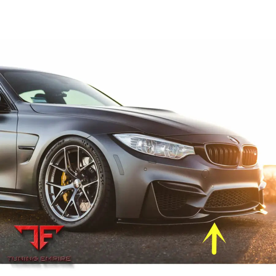 BMW 4 SERIES F82 M4 CARBON FIBER FRONT LIP 2015Y