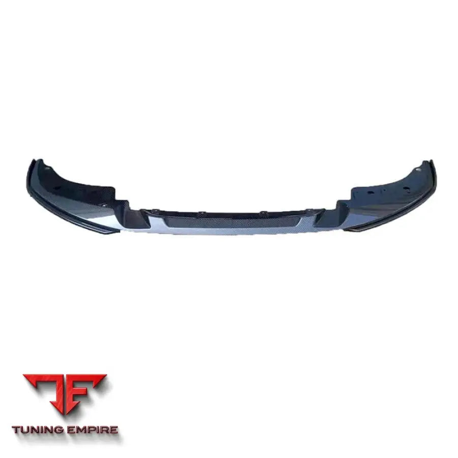 BMW 4 SERIES G22 3D STYLE GLOSSY BLACK FRONT BUMPER LIP SPOILER