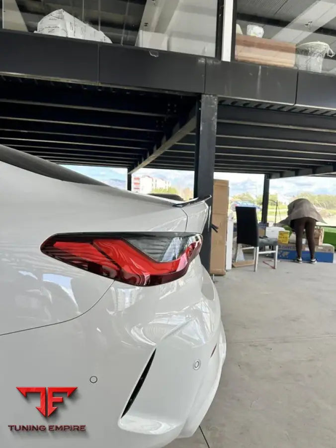 BMW 4-SERIES G22/G82 M4 COUPE CARBON FIBER REAR TRUNK SPOILER 2021-2025Y