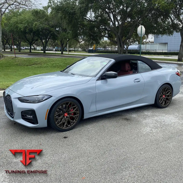 BMW 430i CONVERTIBLE VOSSEN HF-2 SATIN BRONZE WHEELS