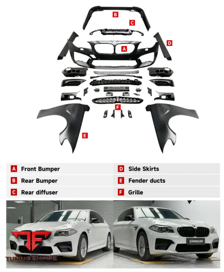 BMW 5 SERIES F10/F18 TO 2021 G30 M5 BODYKIT 2010-2017y