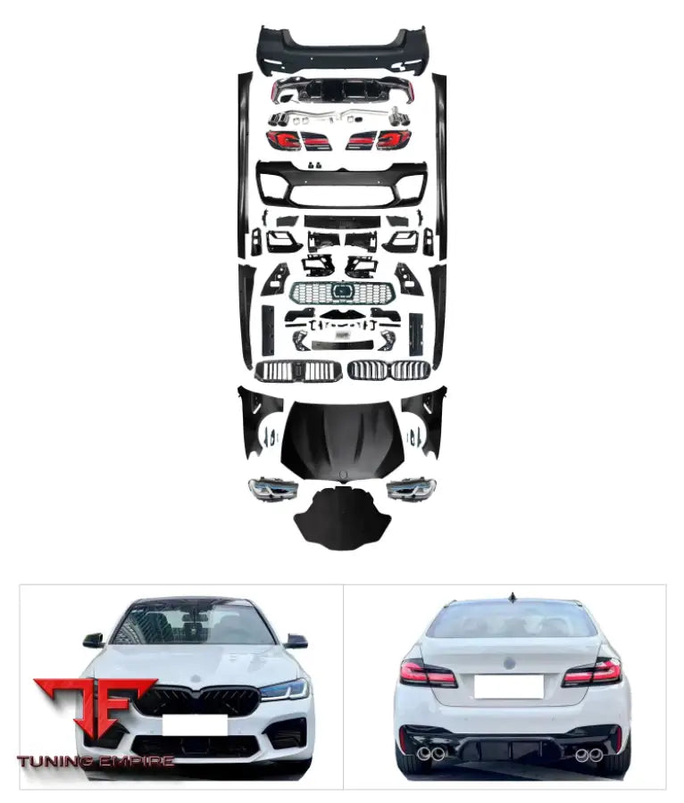 BMW 5 SERIES F10/F18 TO G30/38 22y LCI M5 BODY KIT 2011-2017y