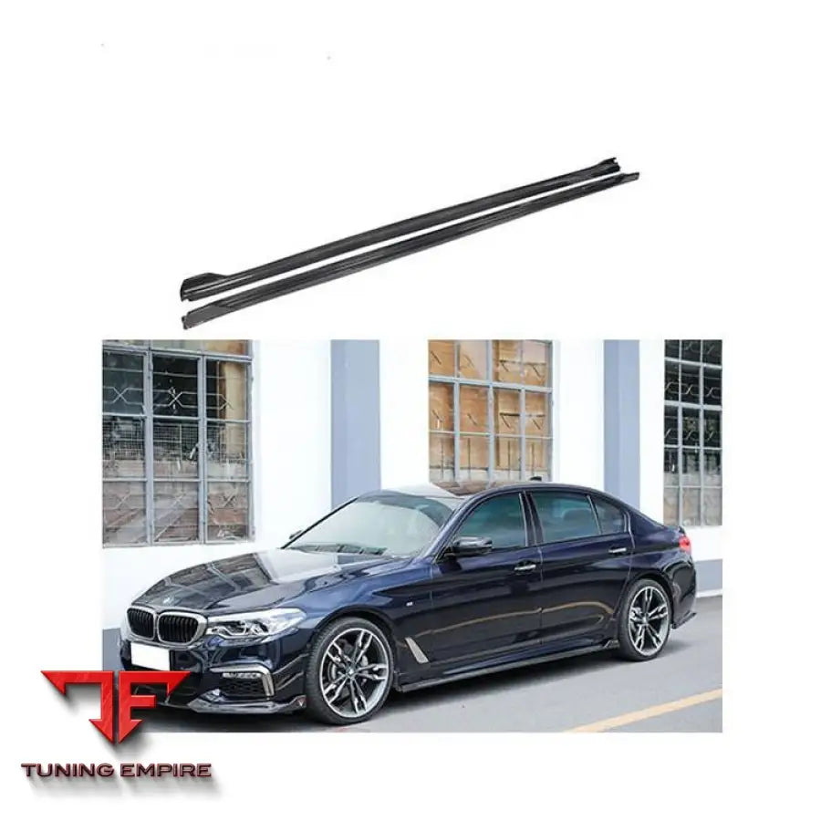 BMW 5 SERIES G30/G38 CARBON FIBER SIDE SKIRTS 2018-2020Y