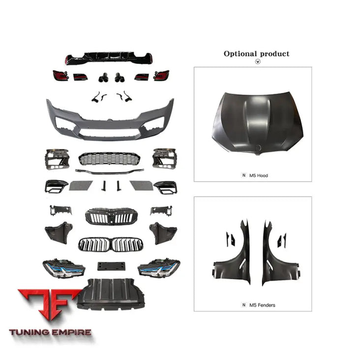 BMW 5 SERIES G30/G38 SPORT UPGRADE TO M5 BODY KIT 2021-2023Y