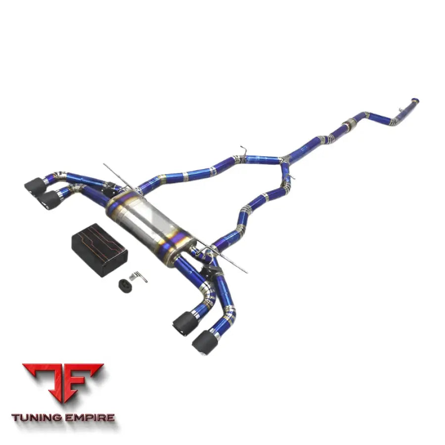 BMW 530/530E 2.0T CATBACK STRAIGHT PIPES EXHAUST SYSTEM 2016-2024