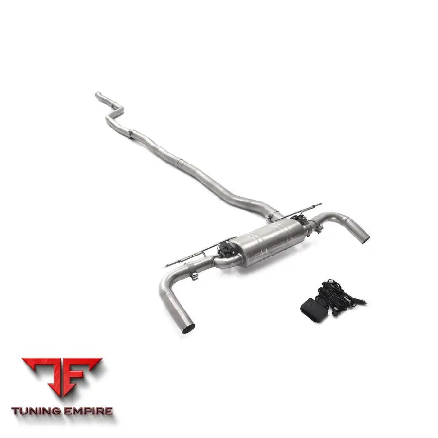 BMW 7 SERIES 740Li G12 STAINLESS STEEL CATBACK RAZOR EXHAUST WITH MUFFLER VALVE