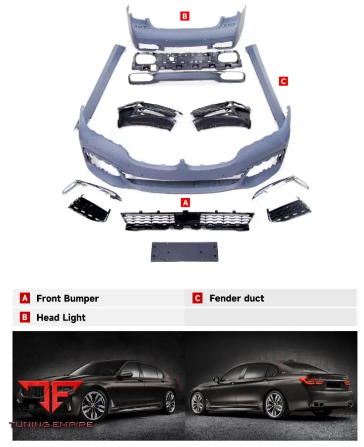 BMW 7 SERIES F01-F02 TO 760 LI M BODY KIT 2008-2015y