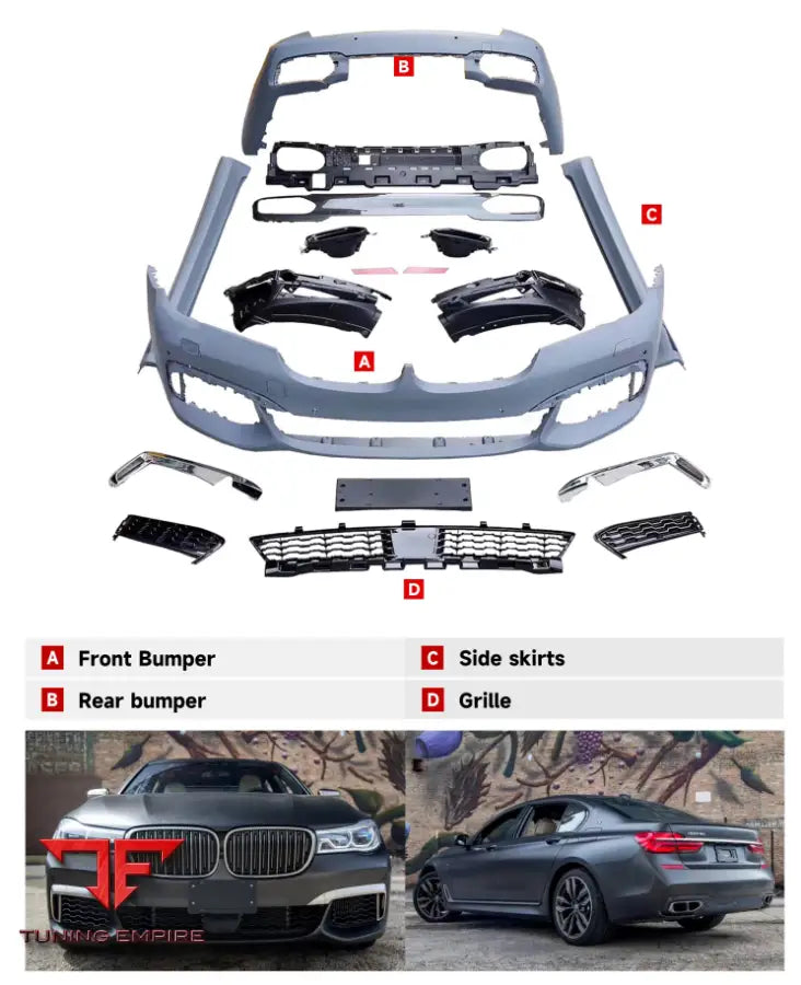 BMW 7 SERIES G11-G12 M TECH BODY KIT 2016-2020y