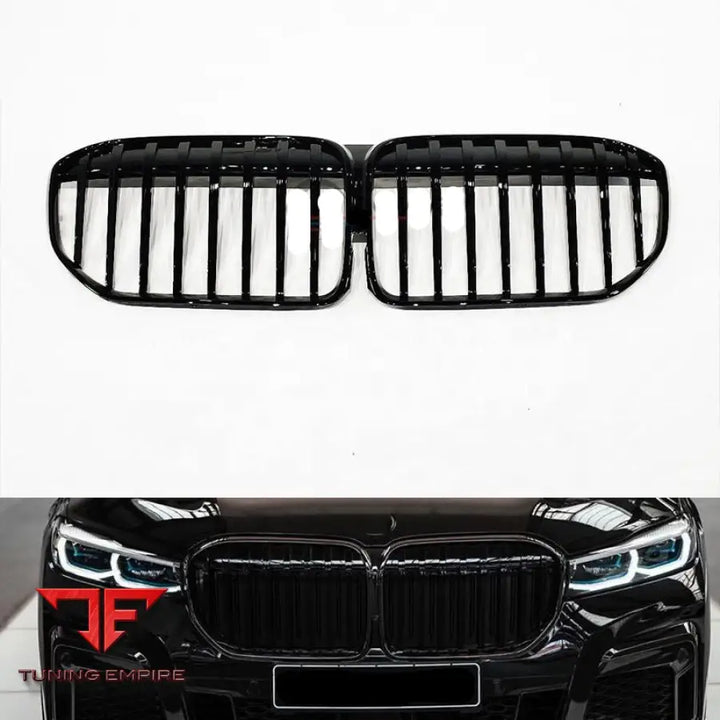 BMW 7 SERIES G12 MP STYLE GLOSS BLACK FRONT GRILLE 2019Y