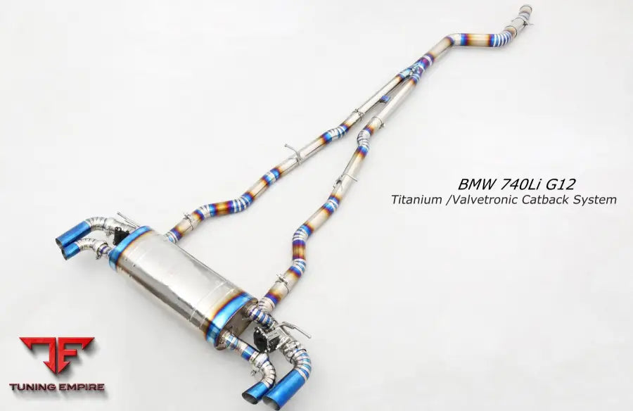Bmw 7 Series G12 Titanium Valvetronic Exhaust System