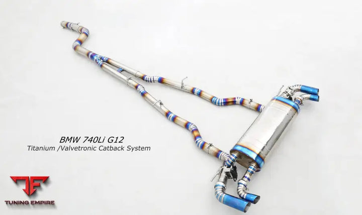 Bmw 7 Series G12 Titanium Valvetronic Exhaust System