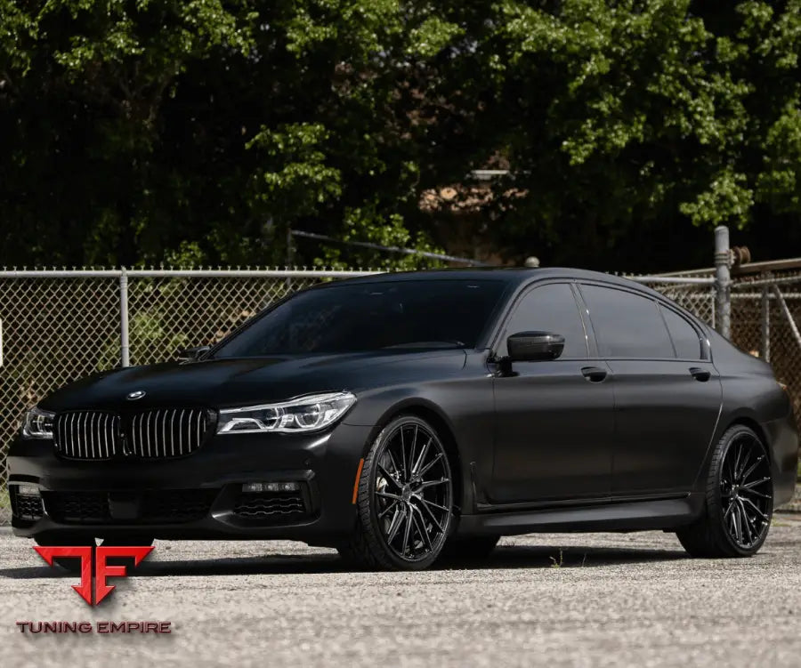 BMW 750Li VOSSEN HF-4T TINTED GLOSS BLACK WHEELS