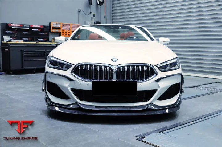 Bmw 8 Series G14 Convertibleg15 Coupeg16 4Dr-Gran Coupe 840850 Imp Style Carbon Fiber Front Lip Bsd