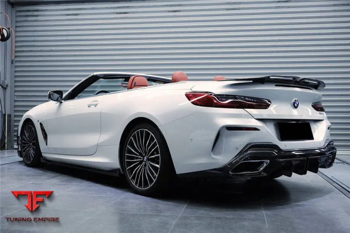Bmw 8 Series G14 Convertibleg15 Coupeg16 4Dr-Gran Coupe 840850 Imp Style Carbon Fiber Rear Diffuser