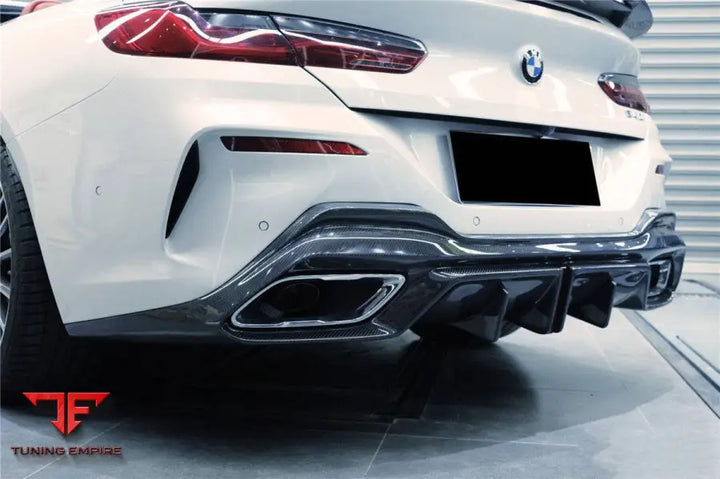 Bmw 8 Series G14 Convertibleg15 Coupeg16 4Dr-Gran Coupe 840850 Imp Style Carbon Fiber Rear Diffuser