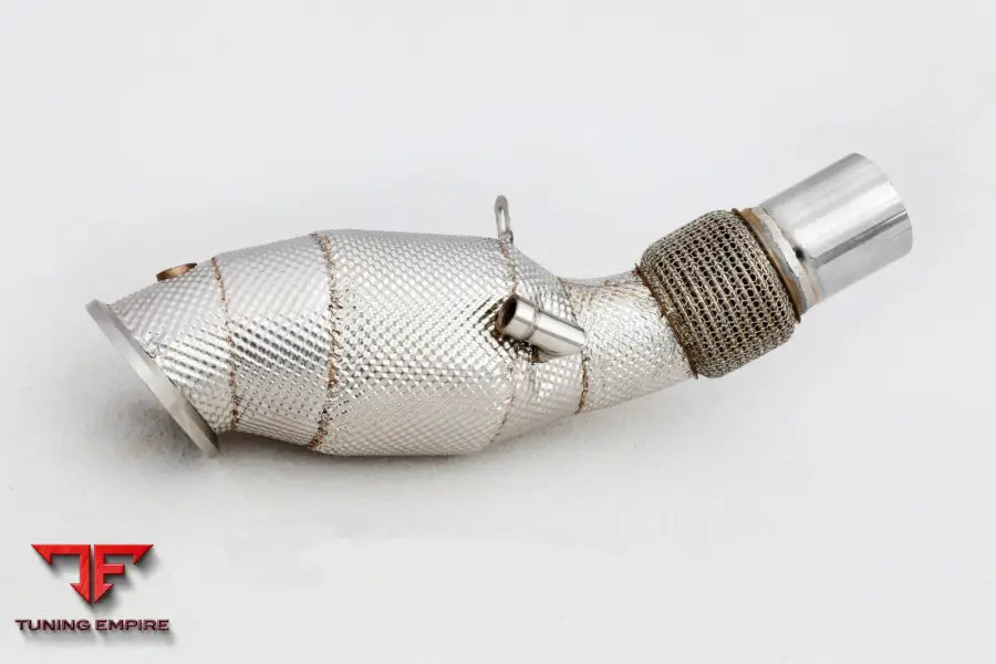 Bmw B48 2.0T All Ss304 Cat Downpipe With Heat Shield Exhaust System