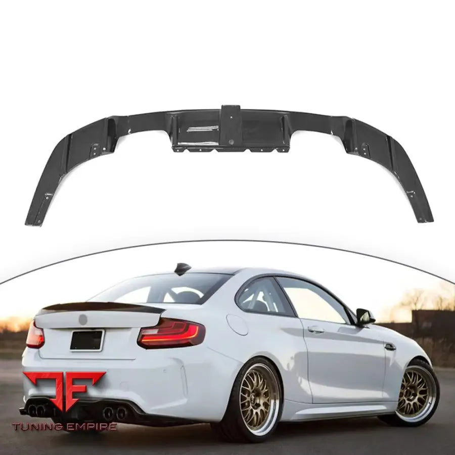 BMW M2 F87 CARBON FIBER REAR DIFFUSER 2015 2019Y