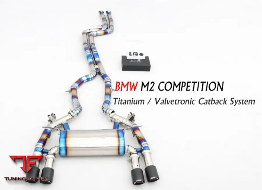 Bmw M2 F87 S55 Titanium Valvetronic Exhaust System