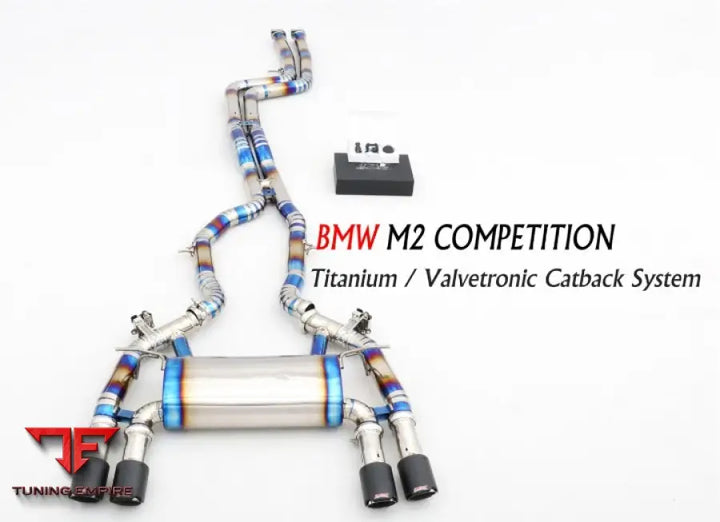 Bmw M2 F87 S55 Titanium Valvetronic Exhaust System
